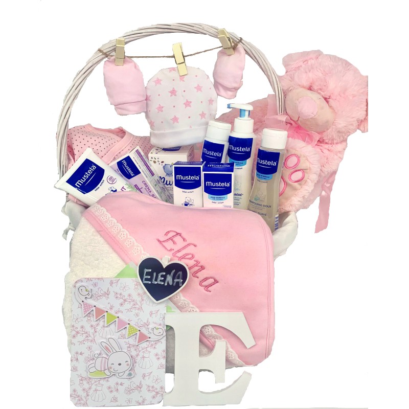 canastillas para bebés,regalos bebe,cestas bebe,regalo nacimiento -  Catalina Lunares